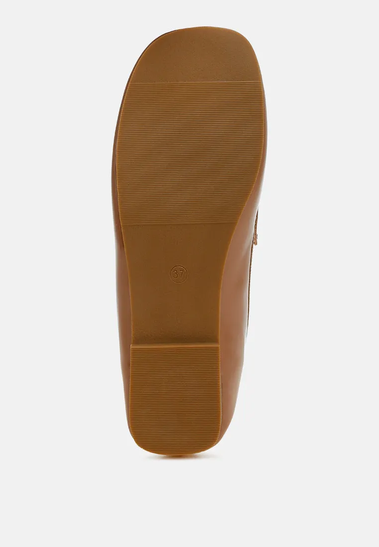 Dama  Patent Pleather Loafers