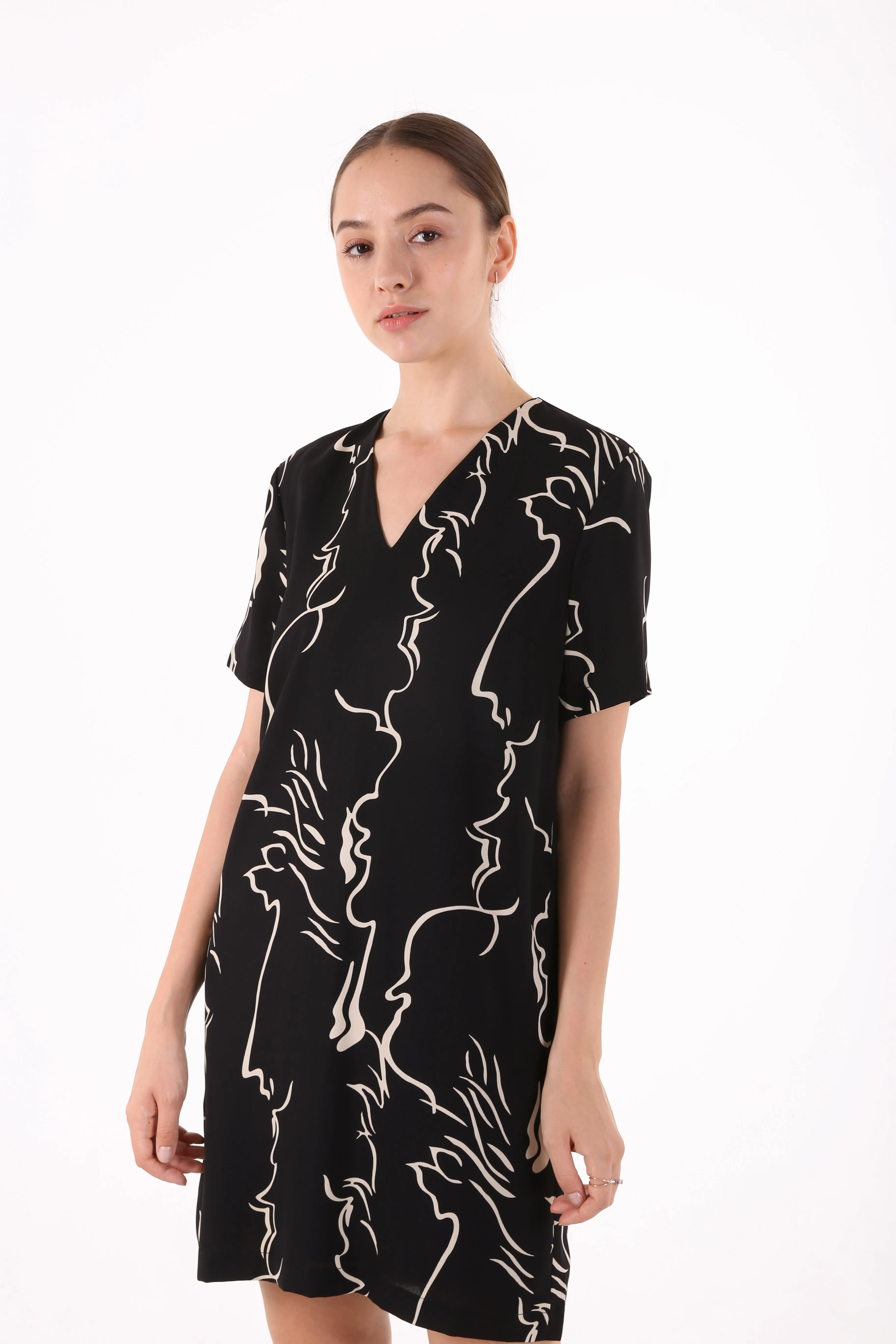 Daryna Printed Shift Dress