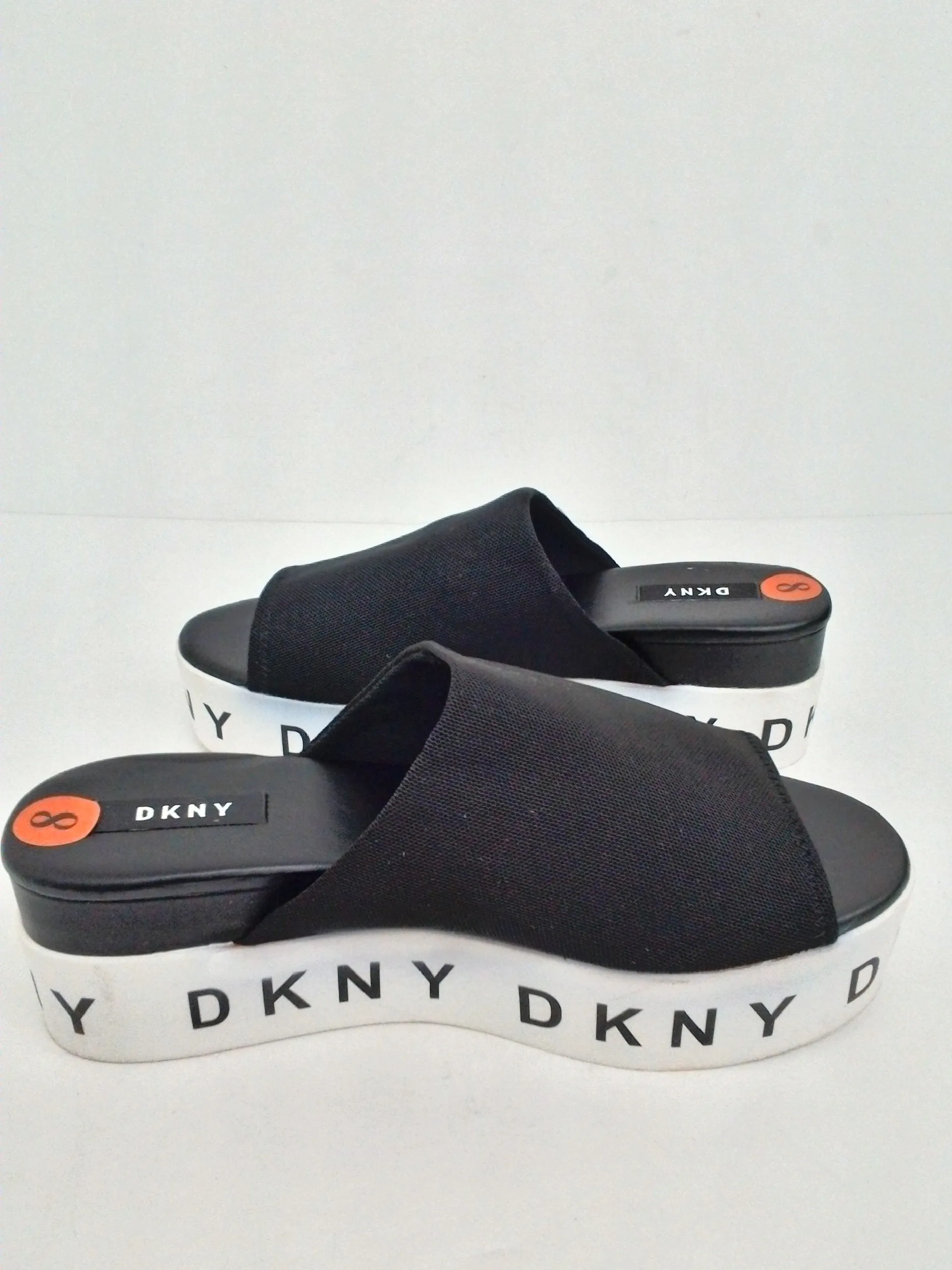 DKNY Women's Black Platform Sandals Size 8 M