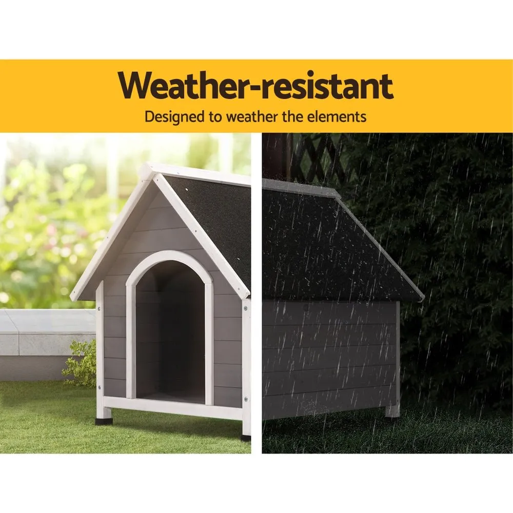 Dog Kennel Outdoor Wooden Indoor Puppy Pet House Weatherproof XL Large