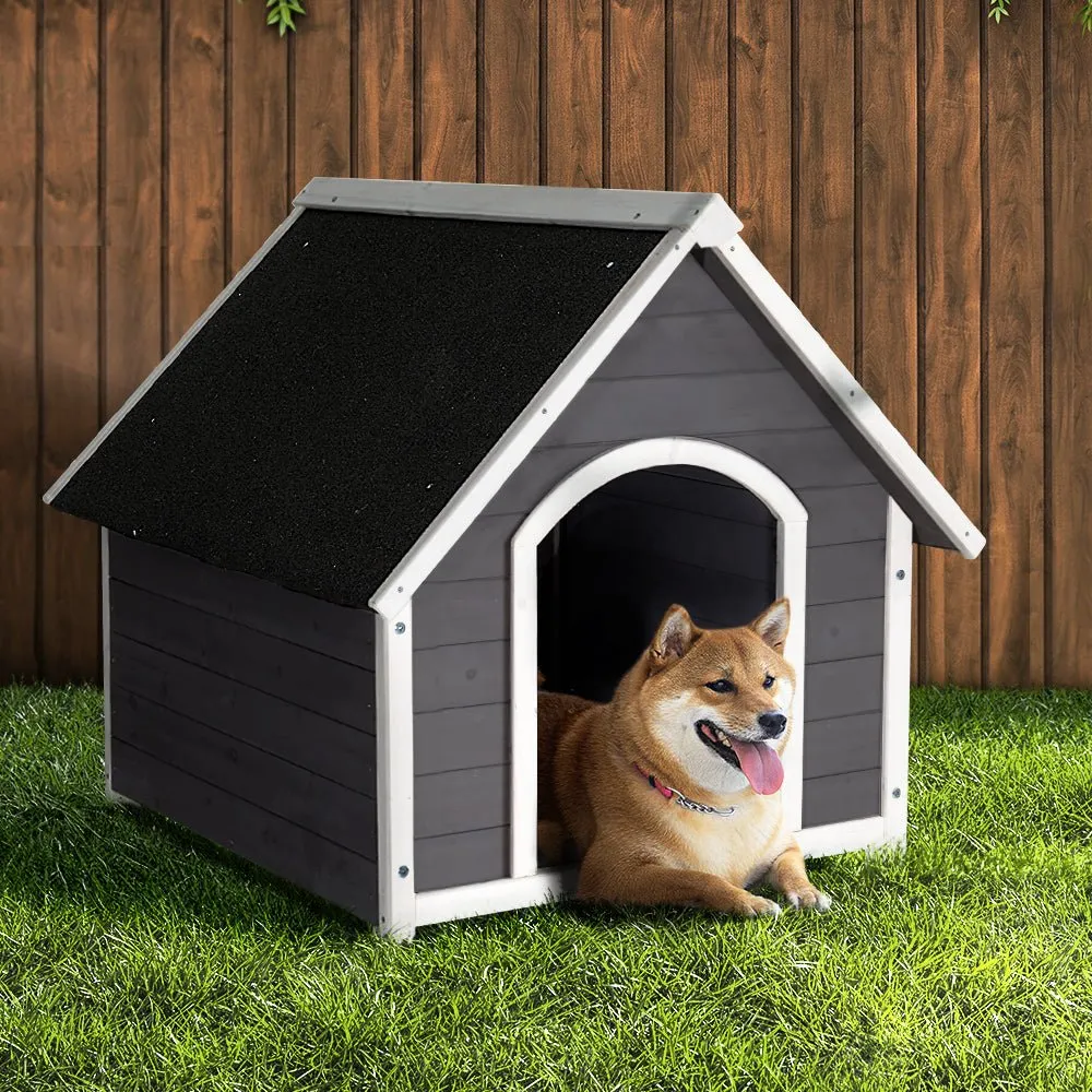 Dog Kennel Outdoor Wooden Indoor Puppy Pet House Weatherproof XL Large