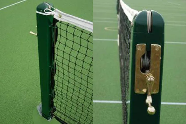 Edwards Square Socketed Steel Tennis Posts