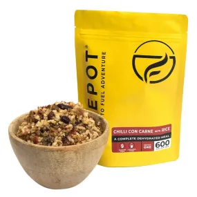 Firepot Dehydrated Meal Chilli Con Carne & Rice 600kcal / 890kcal