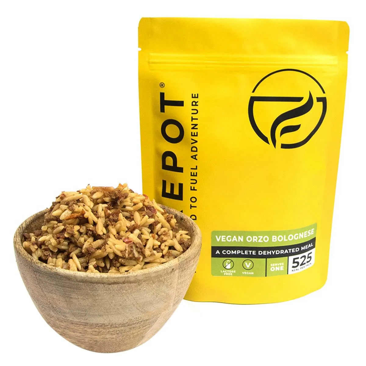 Firepot Dehydrated Meal Orzo Bolognese - Vegan 525kcal / 785kcal