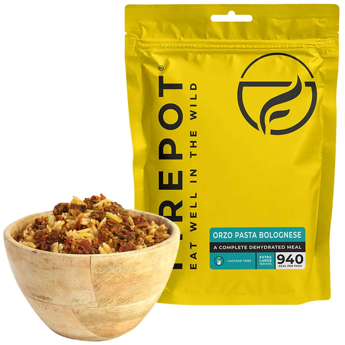 Firepot Dehydrated Meal Orzo Pasta Bolognese 635kcal / 940kcal