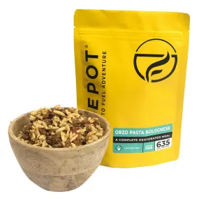 Firepot Dehydrated Meal Orzo Pasta Bolognese 635kcal / 940kcal