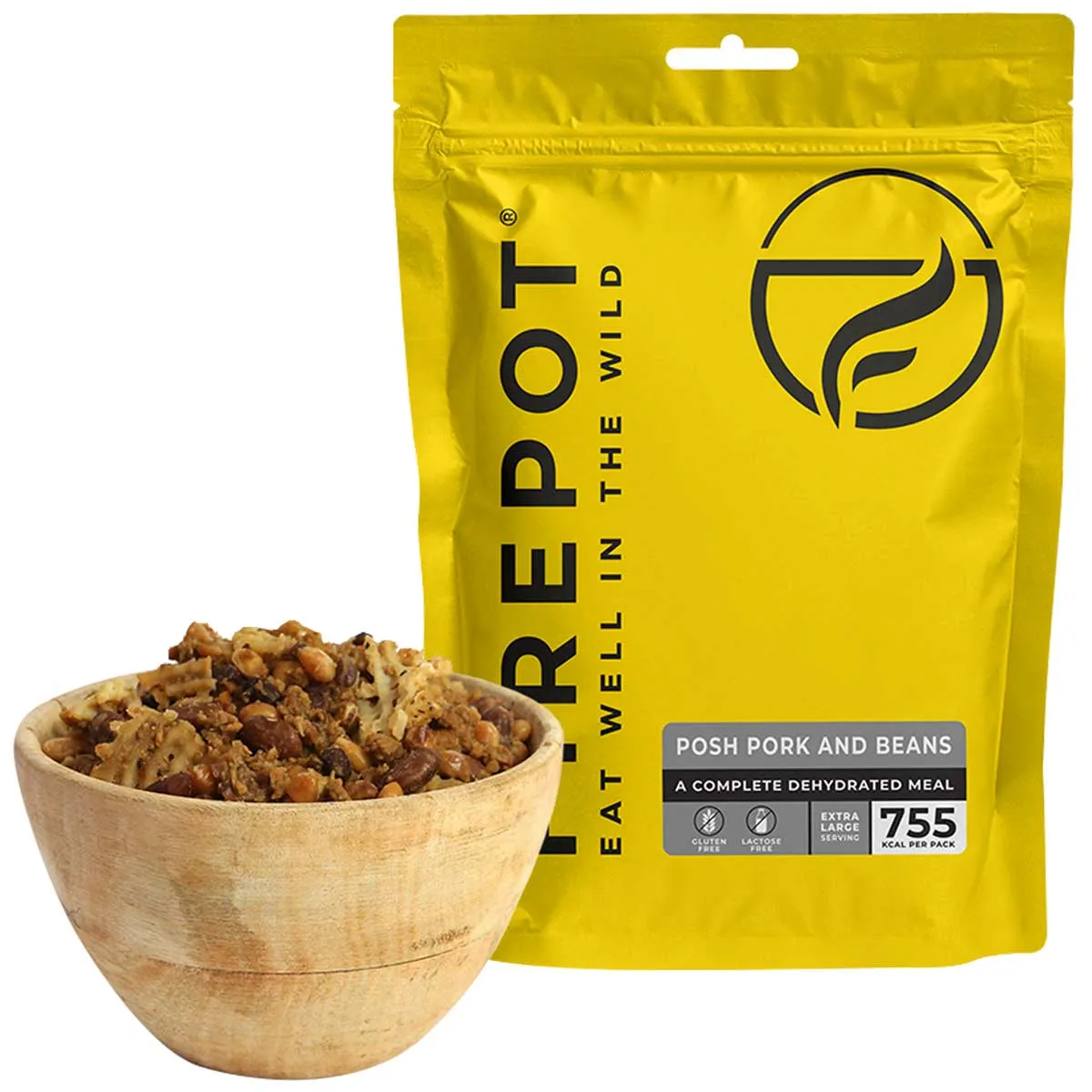 Firepot Dehydrated Meal Posh Pork & Beans 510kcal / 755kcal