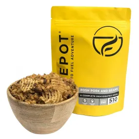 Firepot Dehydrated Meal Posh Pork & Beans 510kcal / 755kcal