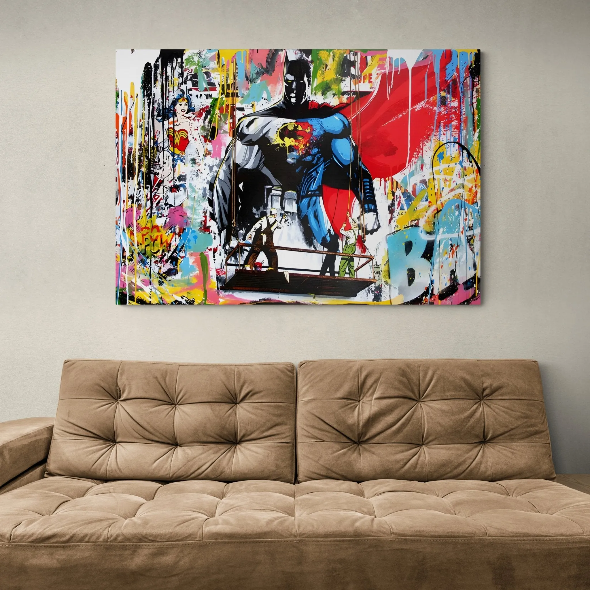 Graffiti Wall Art Canvas