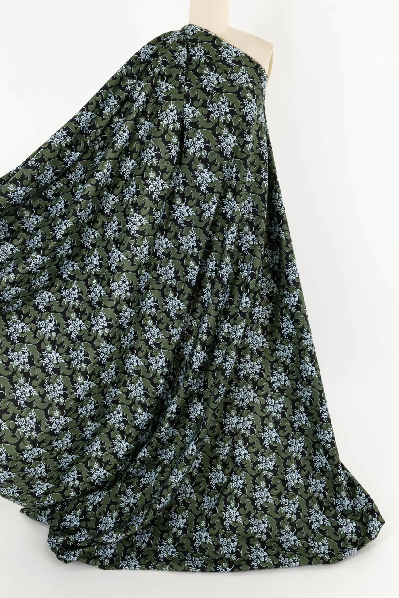 Greenery Liberty Poplin Woven