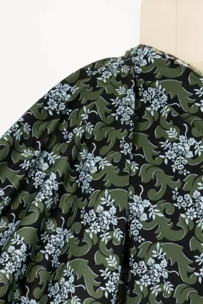 Greenery Liberty Poplin Woven