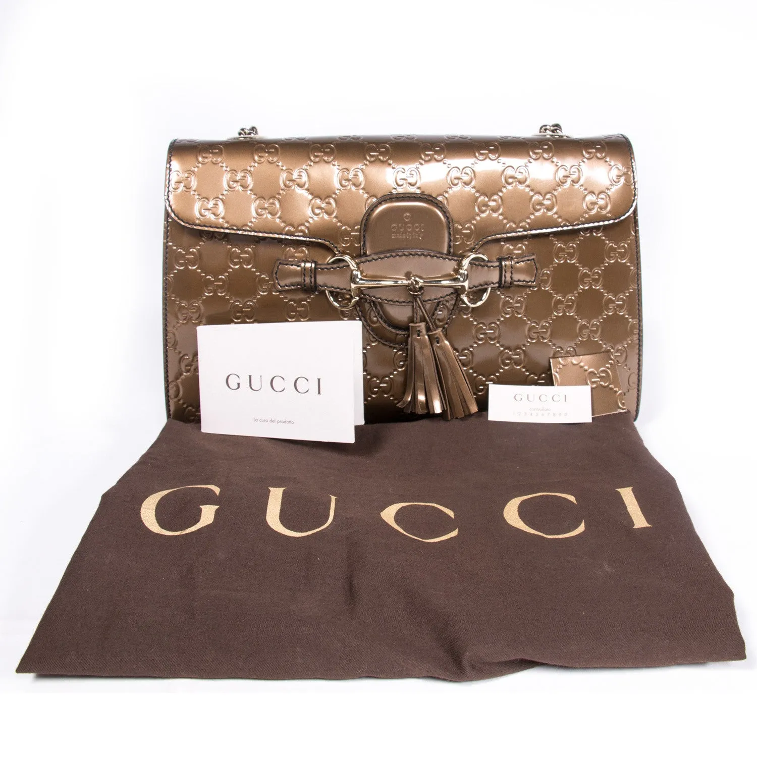 Gucci Emily Guccissima Bag