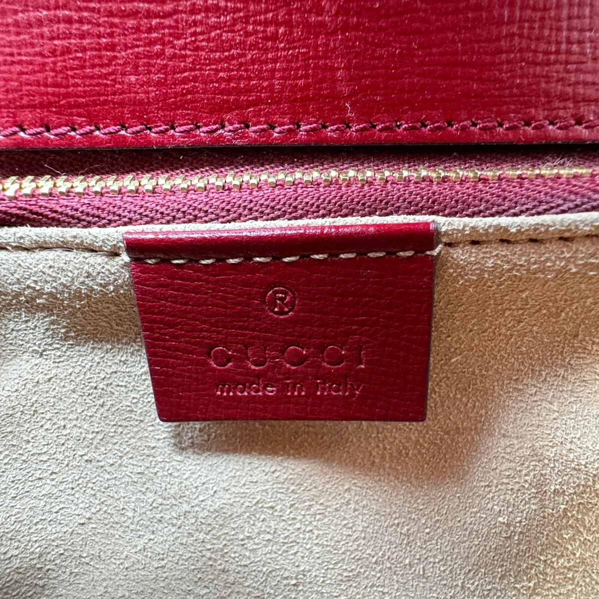 Gucci Small GG Supreme 1955 Horsebit Shoulder Bag