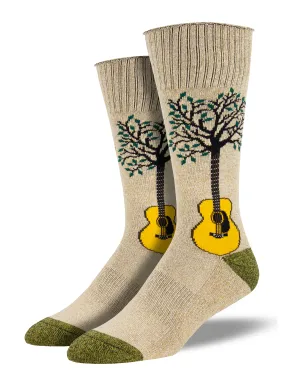 Guitar Tree Recycled Cotton Socks