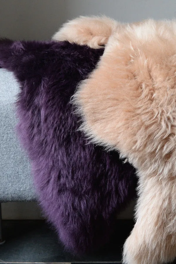 Hand Dyed Devon Sheepskins