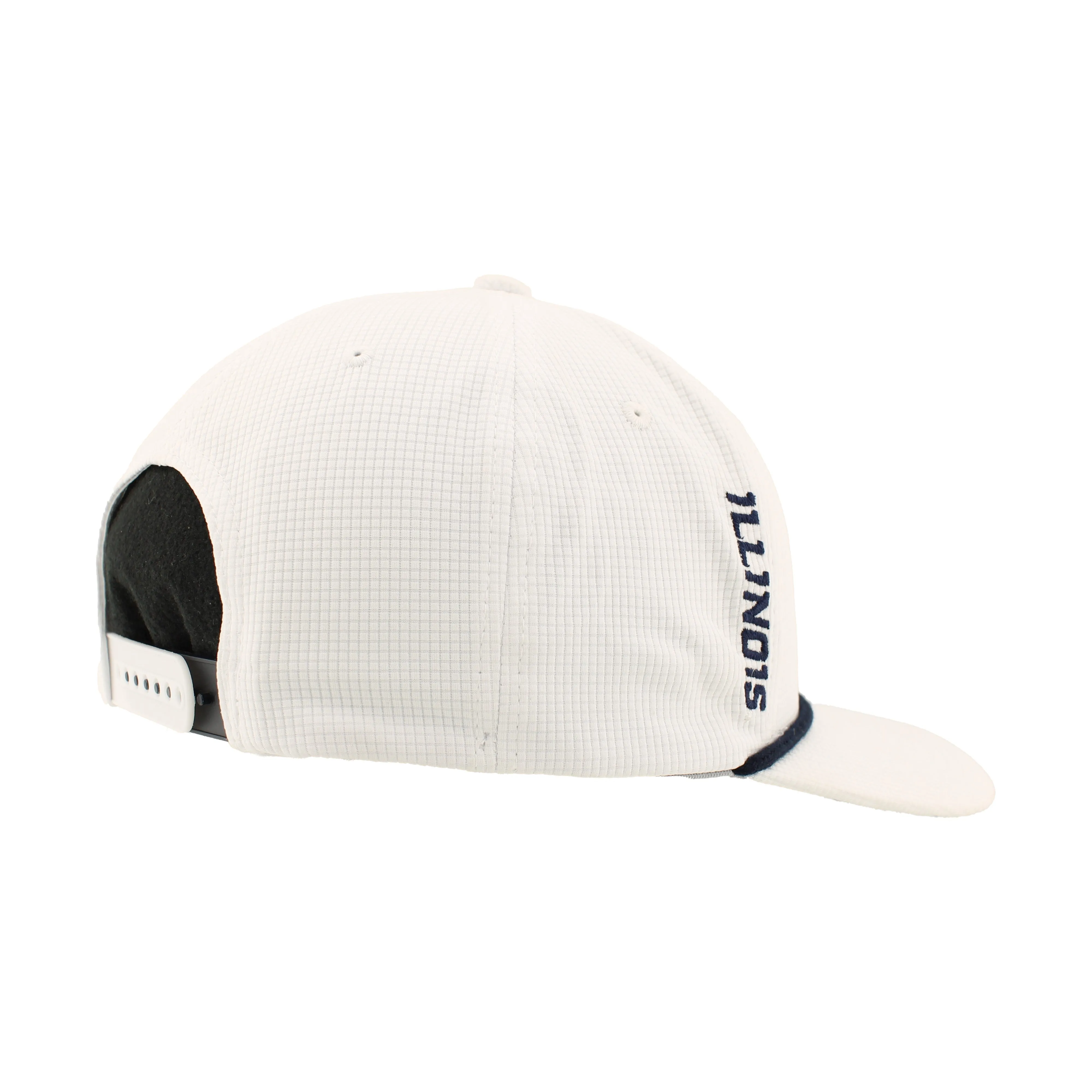 Illinois Fighting Illini Backspin White Rope Hat