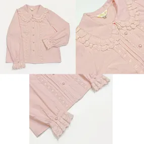 Instant Shipping! Lace Heart Blouse