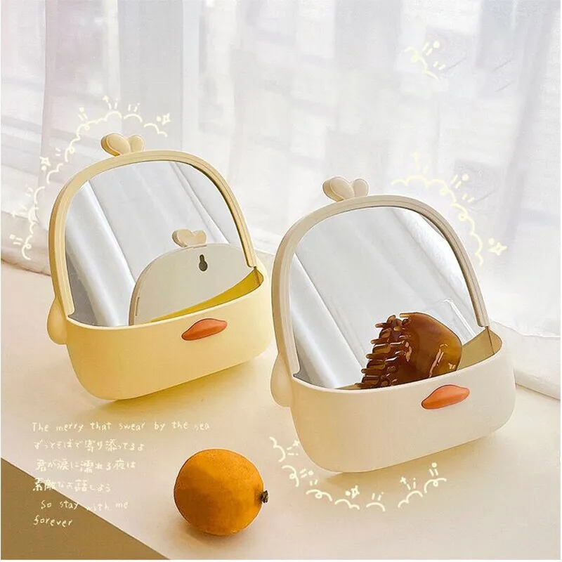 Kawaii Duck Makeup Mirror