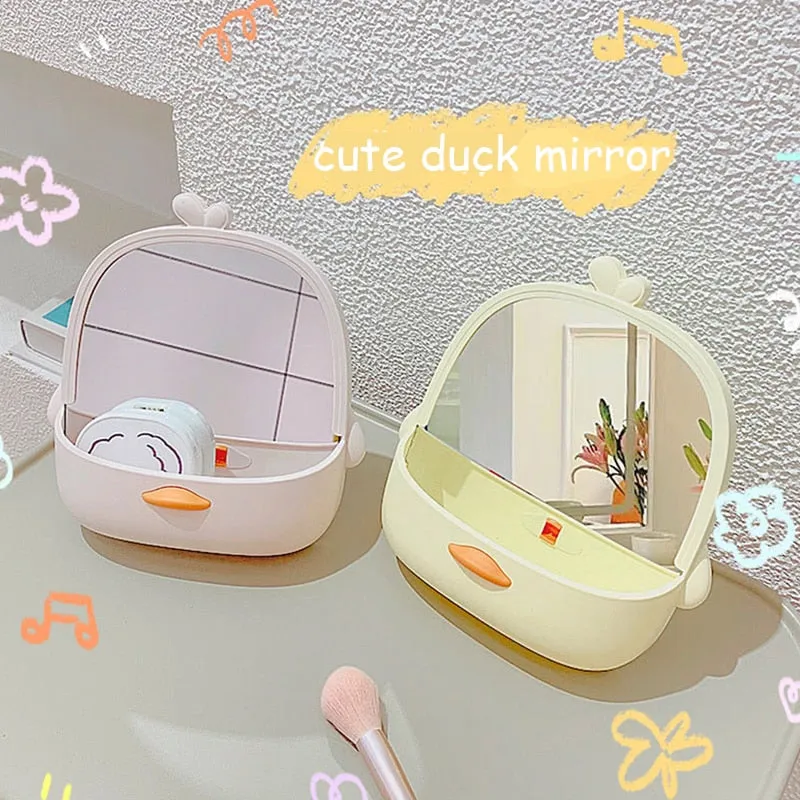 Kawaii Duck Makeup Mirror