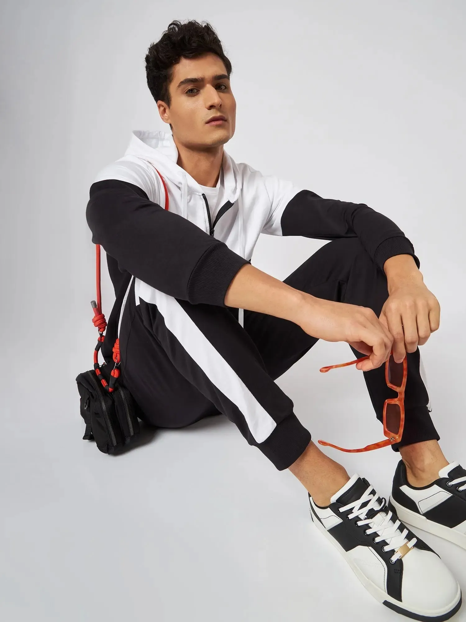 Kenya Black and White Game Changer Joggers