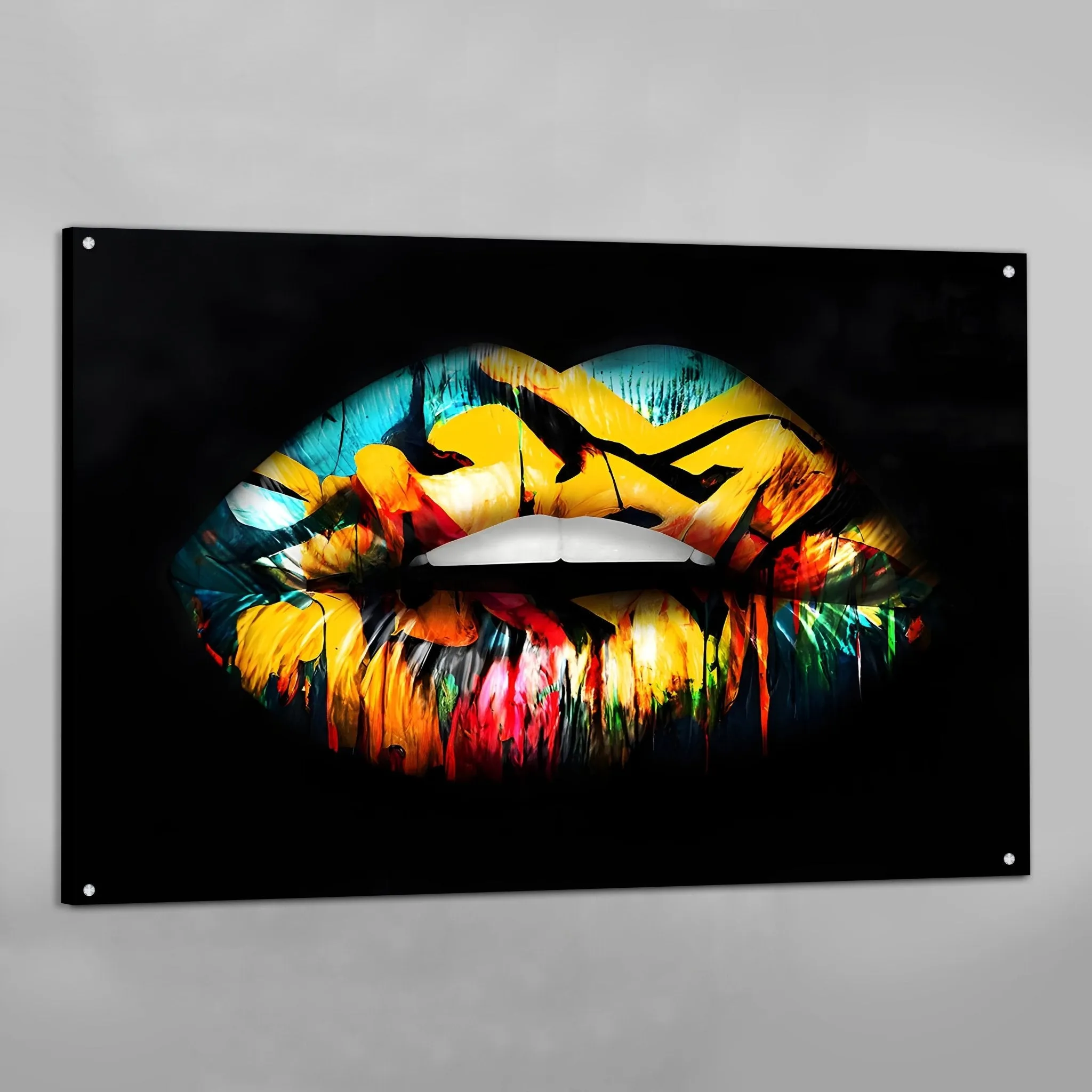 Lips Canvas Painting