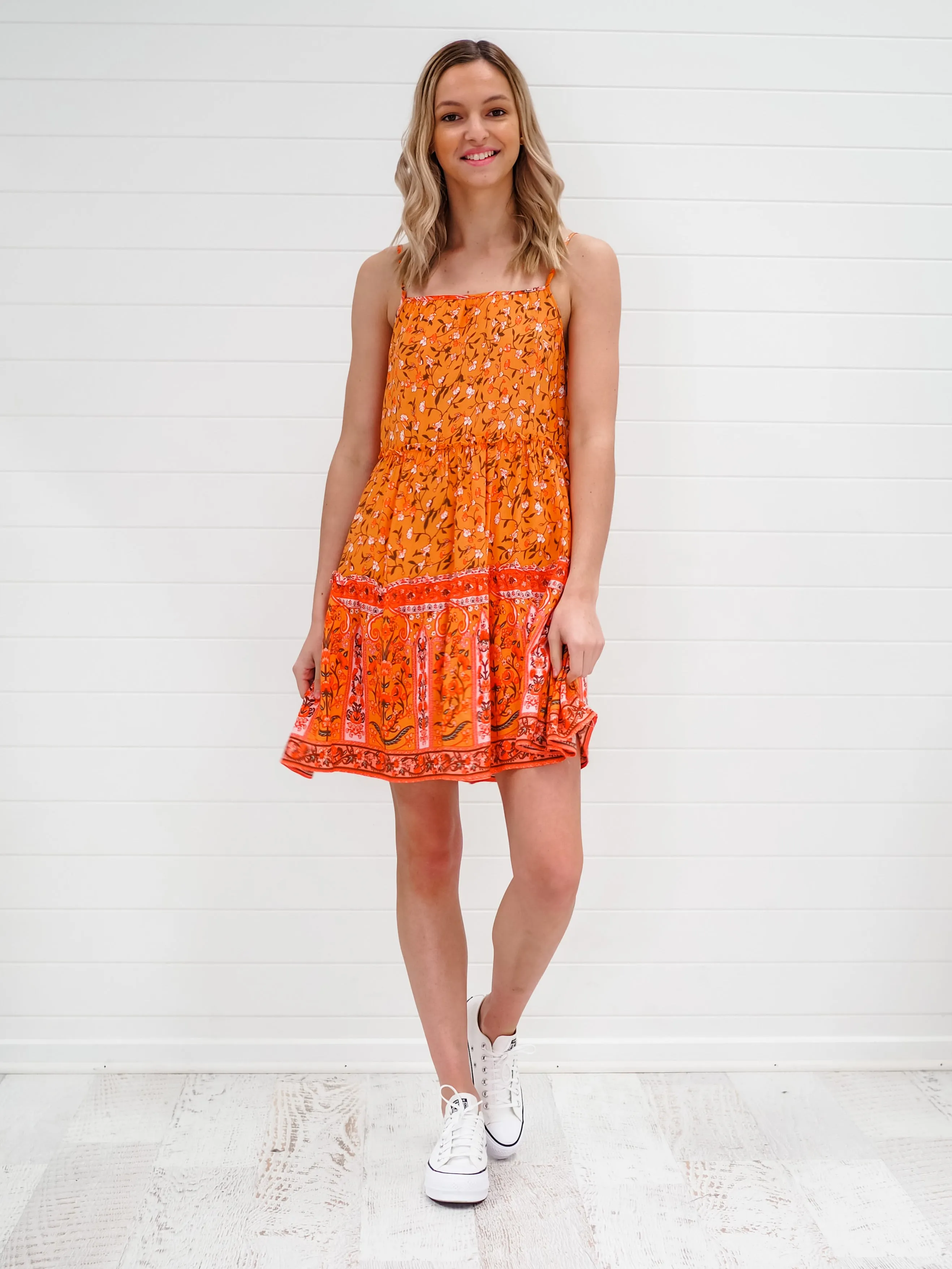 Lolly Dress - Orange