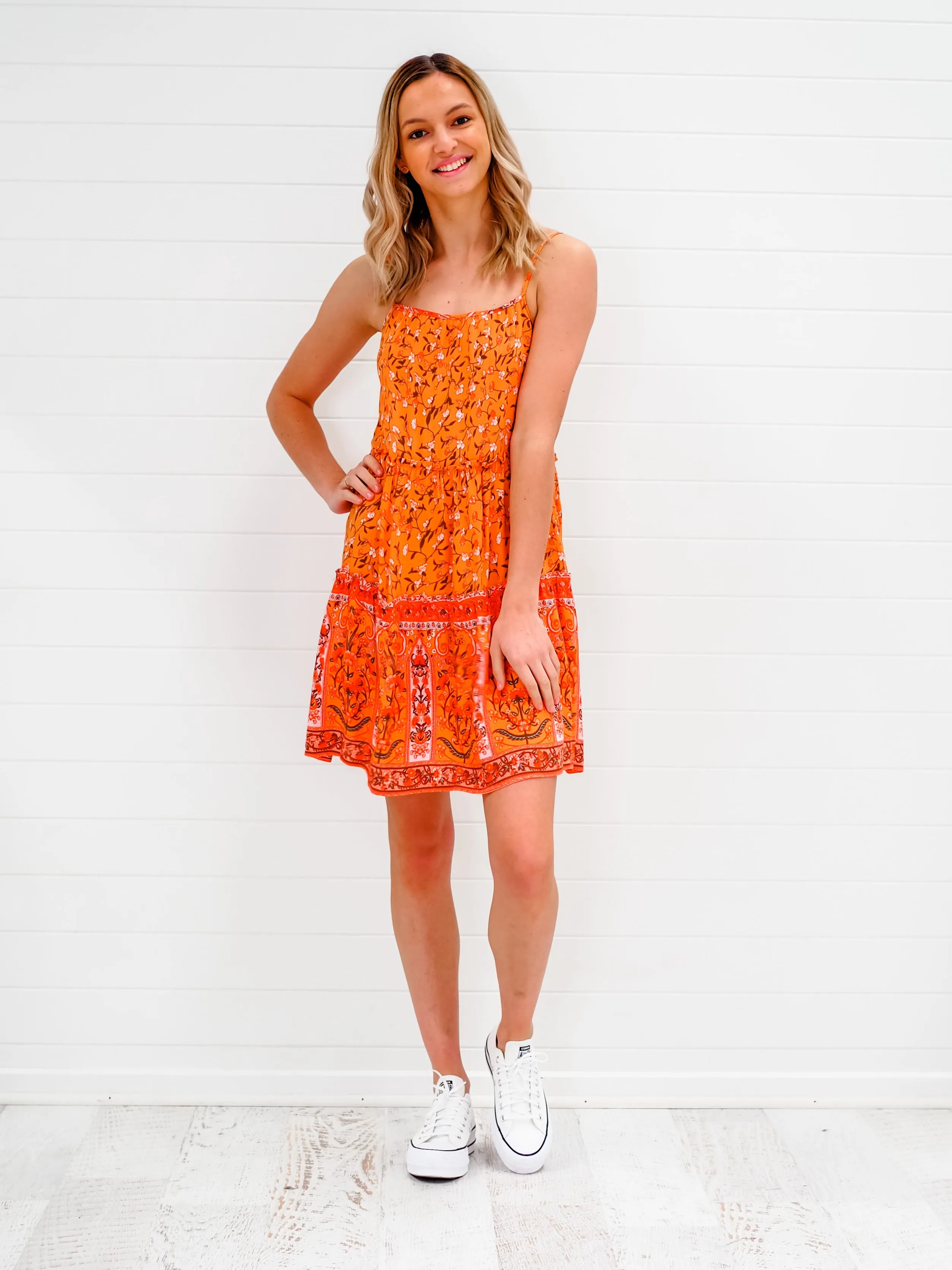 Lolly Dress - Orange