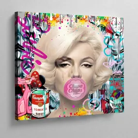 Marilyn Monroe Pop Art Canvas