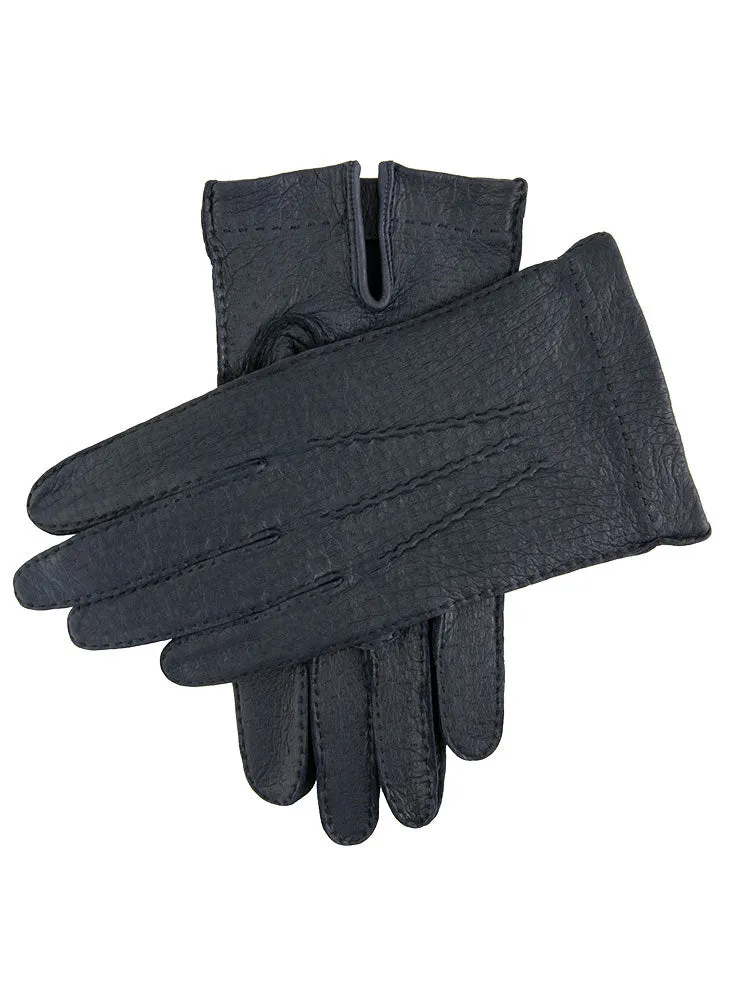 Men's Heritage Handsewn Three-Point Peccary Leather Gloves