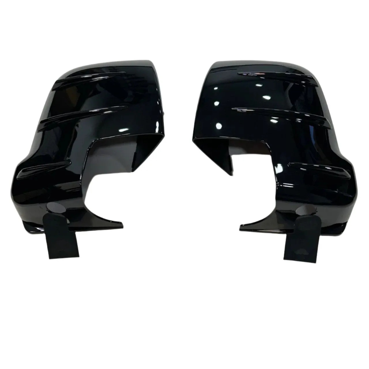 Mercedes Sprinter New Shape Wing Mirror Cap Covers - With Indicator (Set of 2) - Gloss Black