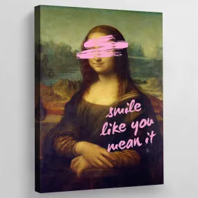 Modern Mona Lisa Wall Art