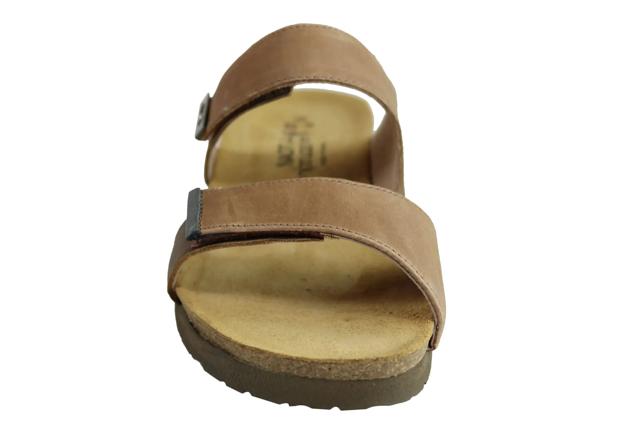 Naot Jacey Wide Womens Leather Comfortable Cushioned Sandals Slides