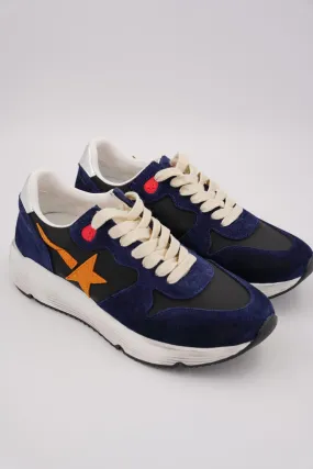 Navy Star Sneakers