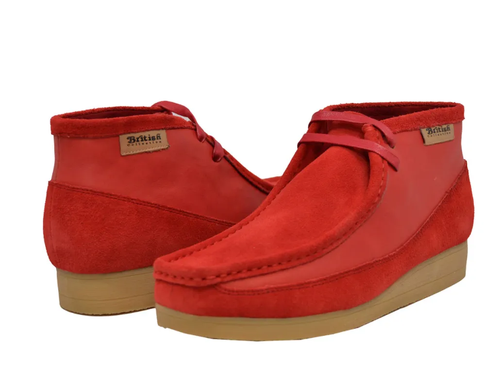 New Castle Suede & Leather Mens Casual Shoe from The British Collection