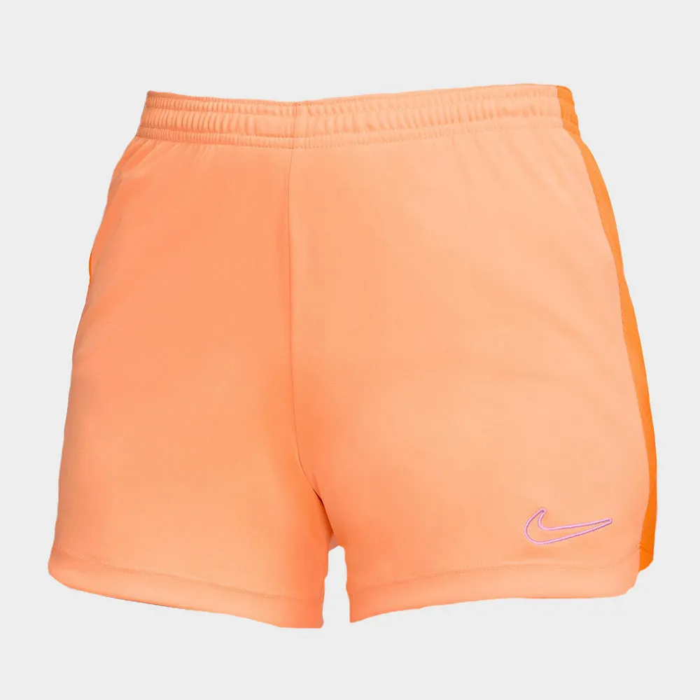 Nike Womens Dri-fit Academy23 Short K Branded Orange _ 173586 _ Orange