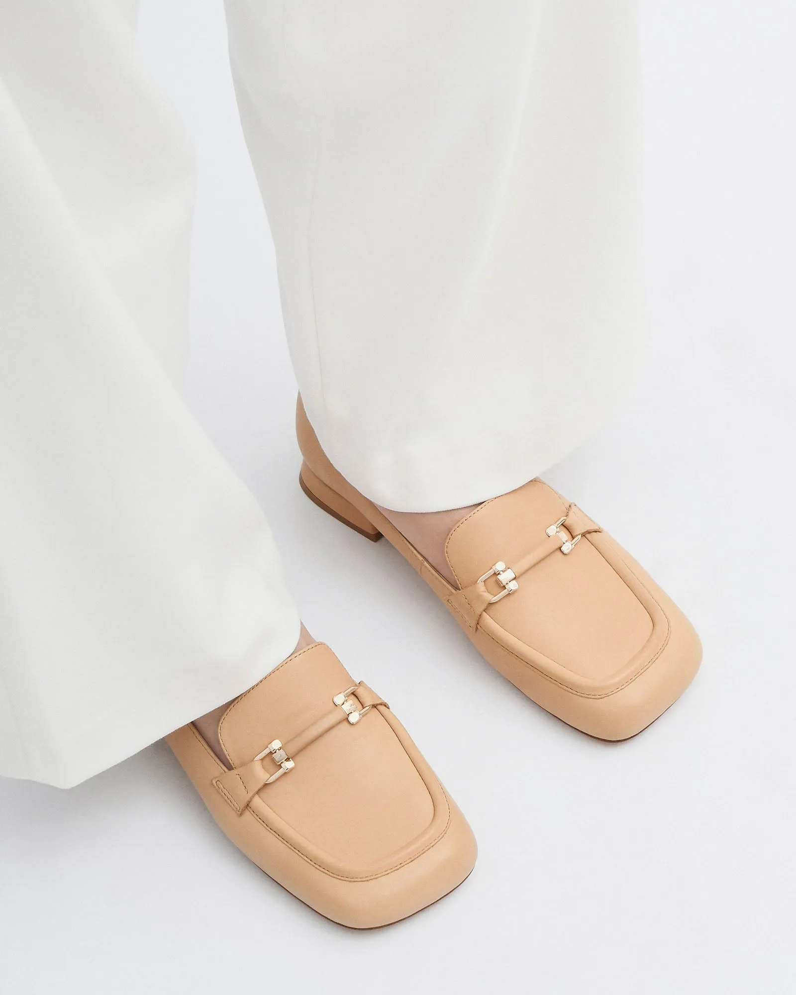 OLSEN LOAFERS CAMEL LEATHER