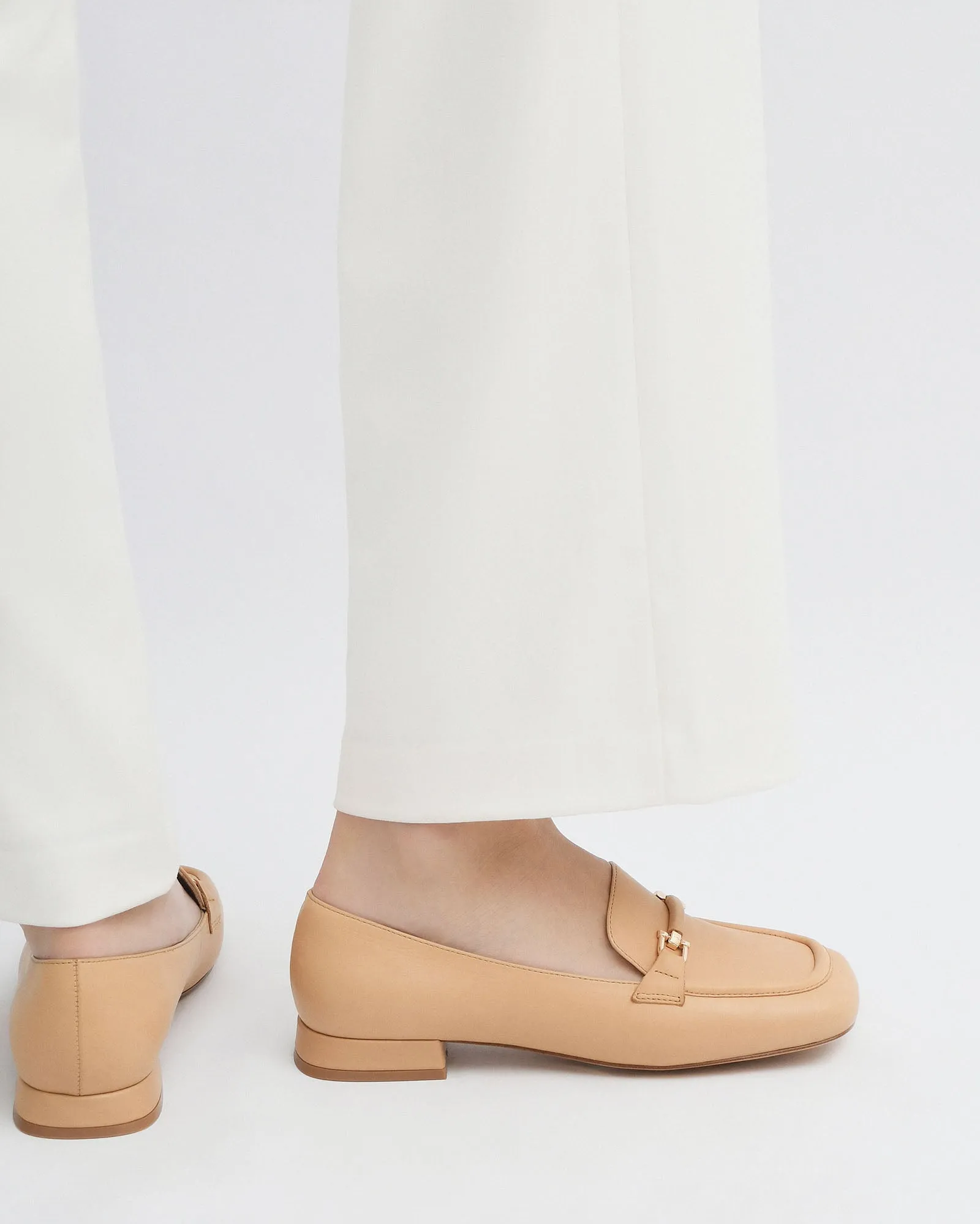 OLSEN LOAFERS CAMEL LEATHER