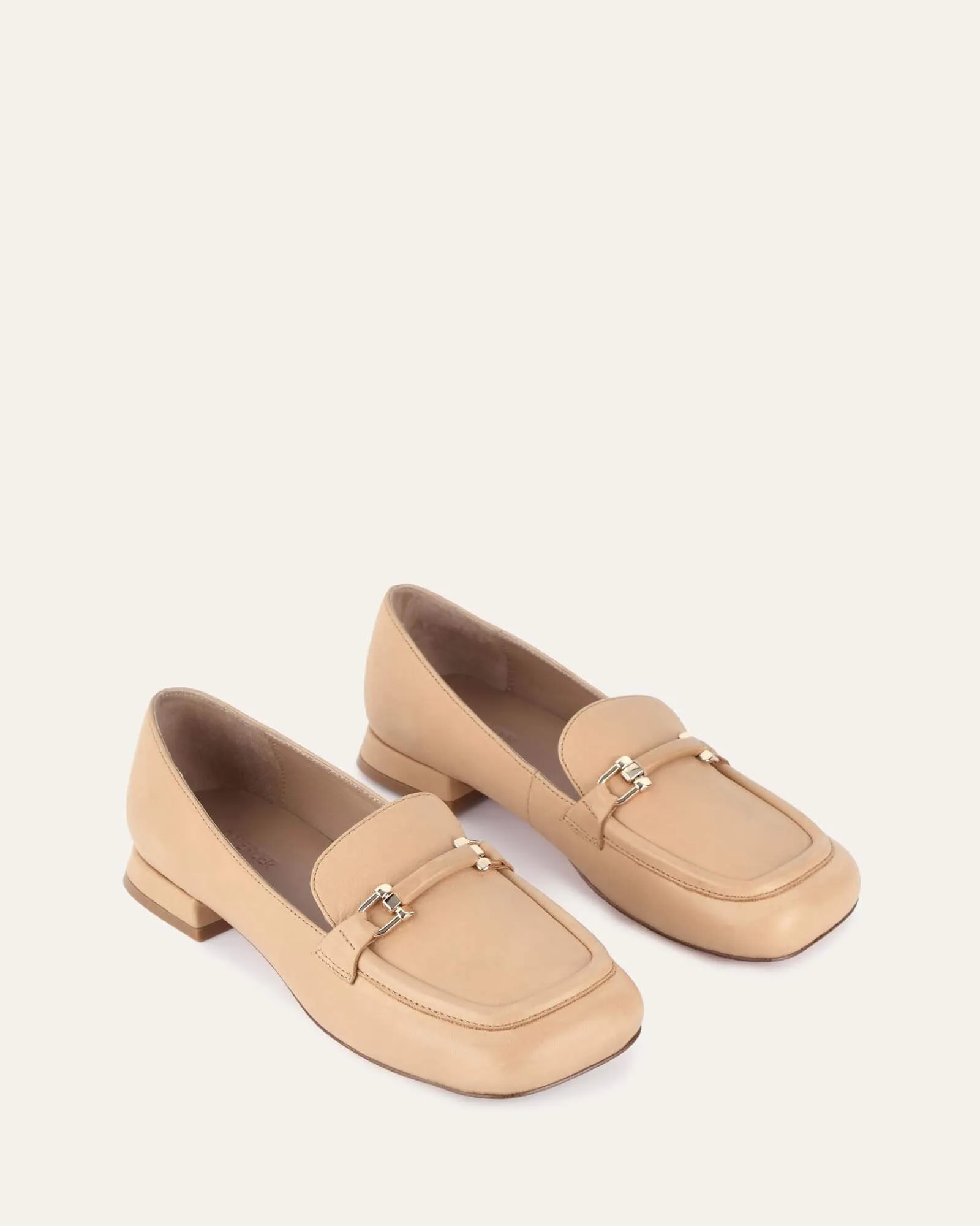 OLSEN LOAFERS CAMEL LEATHER