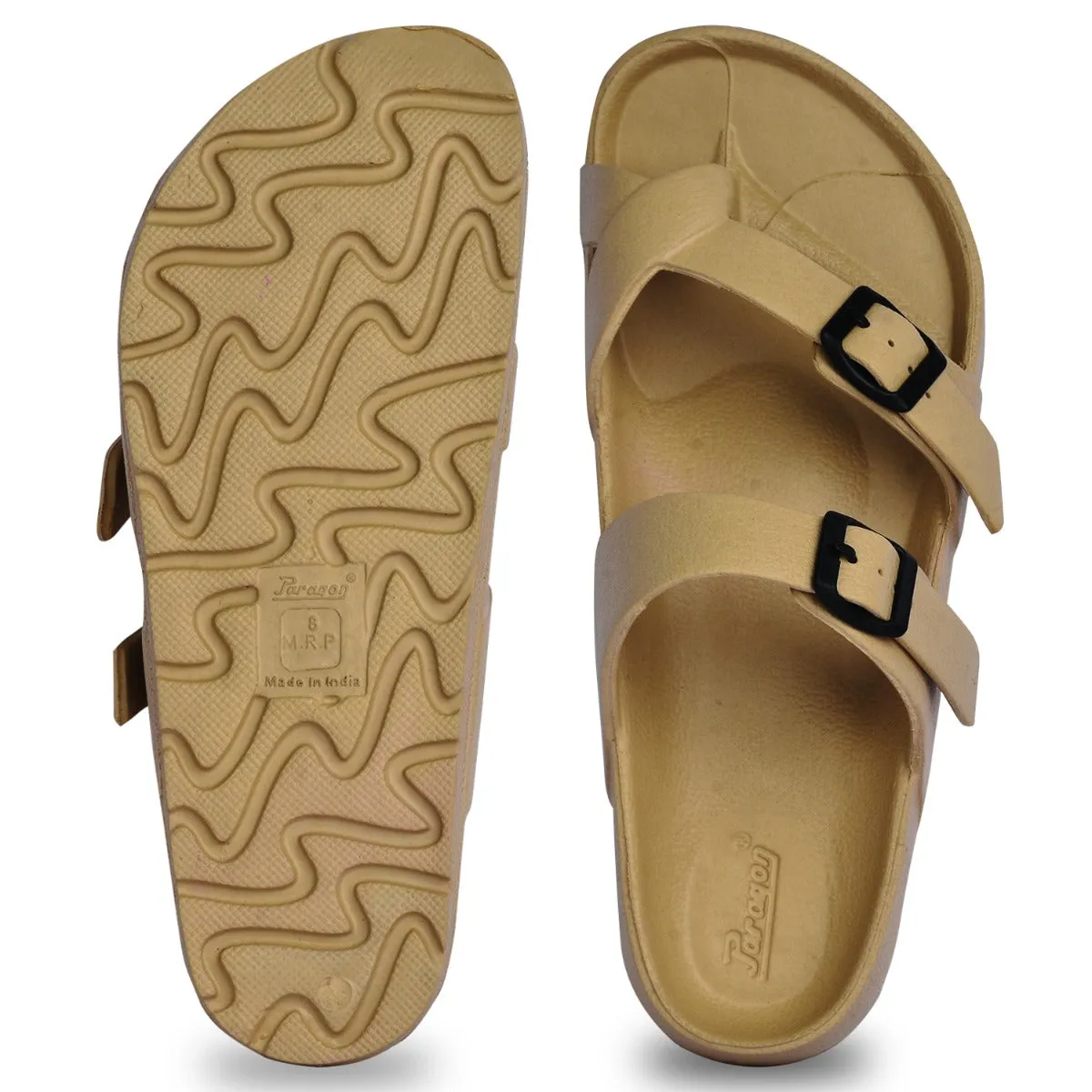 Paragon EVK3408G Men Casual Sliders | Stylish Trendy Lightweight Slides | Casual & Comfortable Slippers | Everyday Use