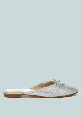 Party Bow Slip-On Mules by RUW