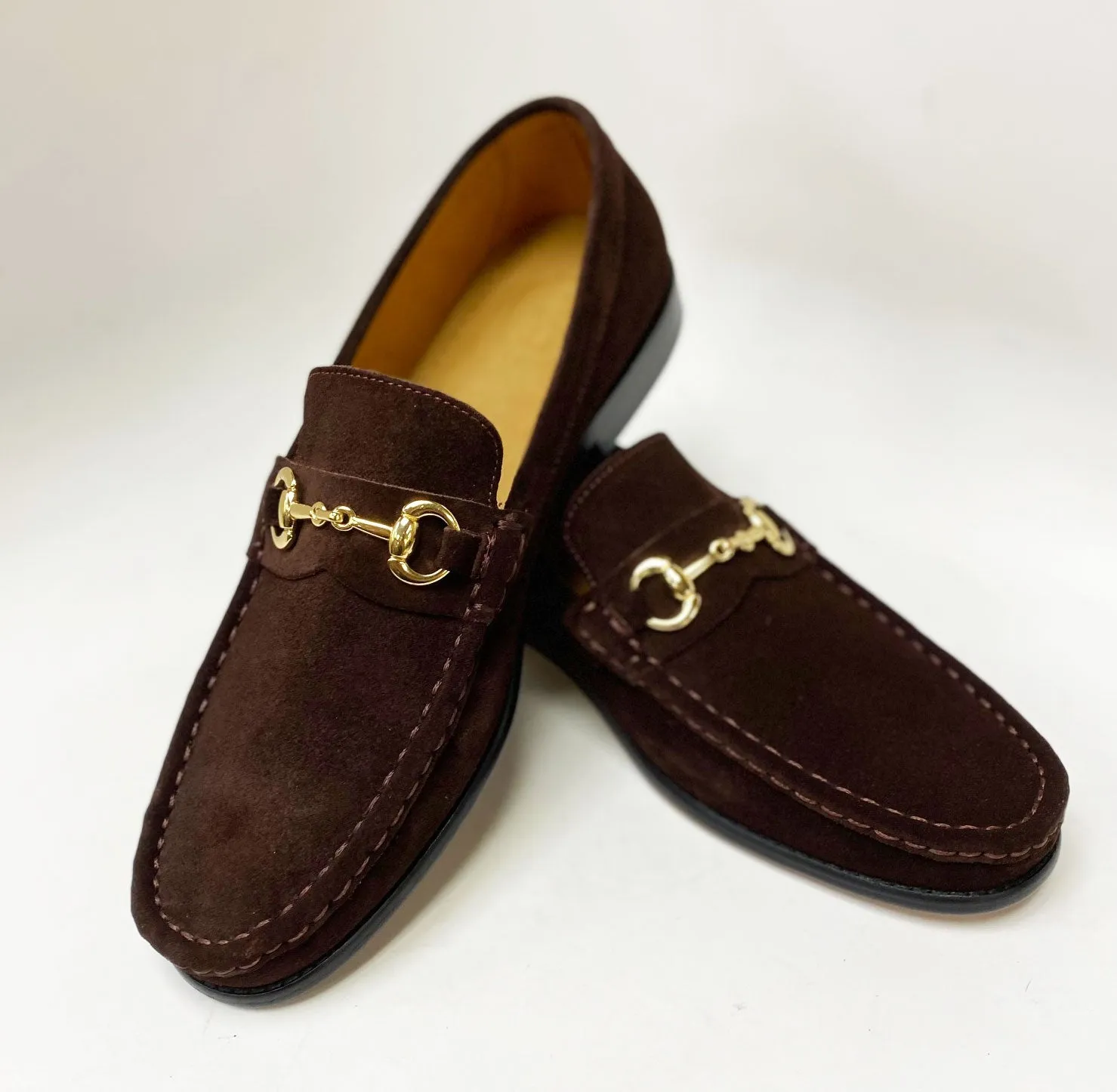 Pelle Suede Loafer Dark/Brown