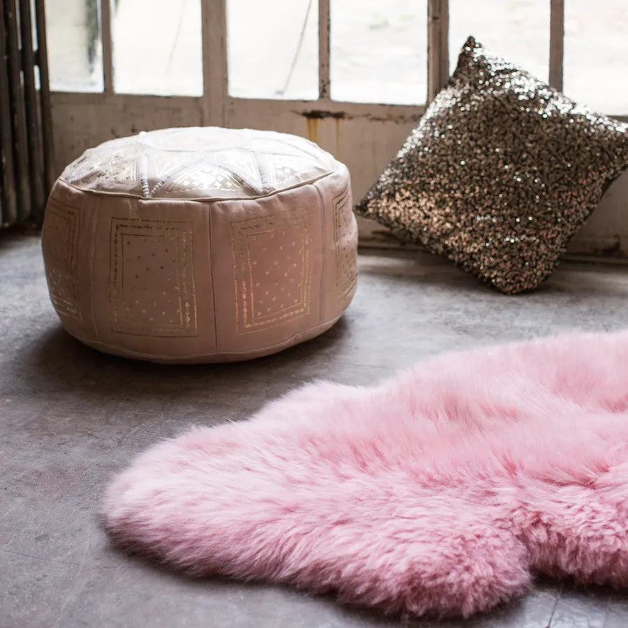 Powder Pink Sheepskin