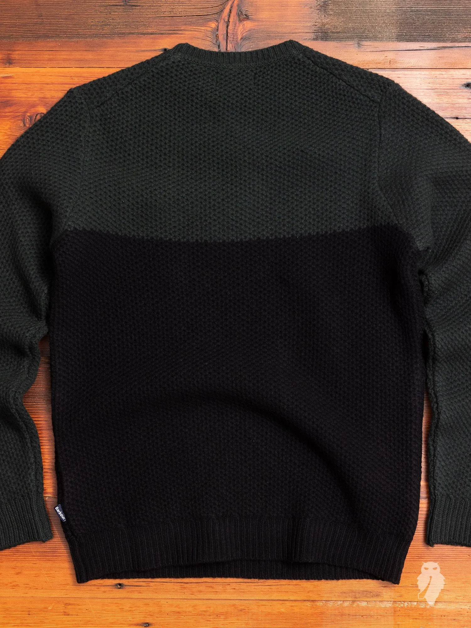 "Talon" Crewneck Sweater in Moss