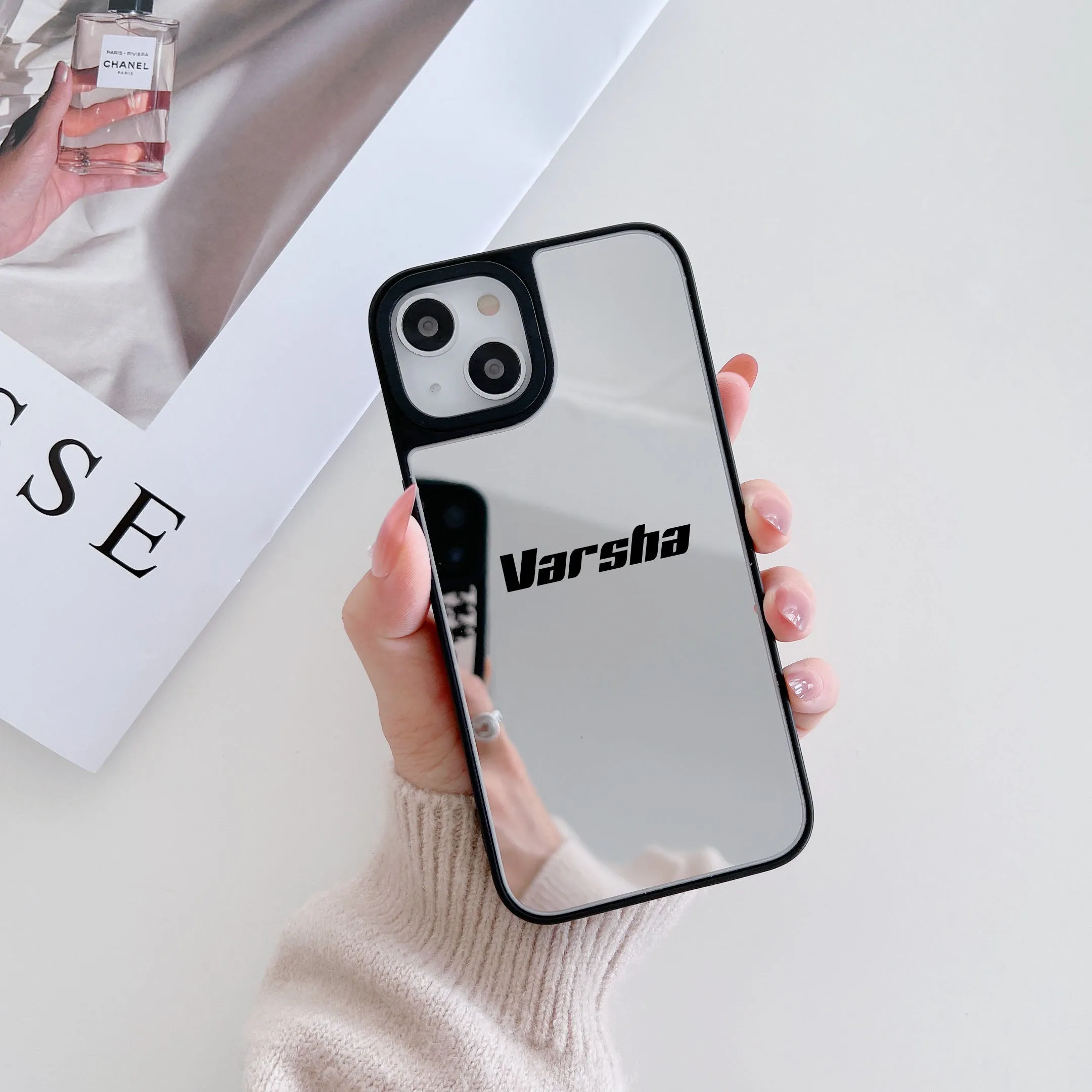 Reflective Mirror Customised Case for iPhone