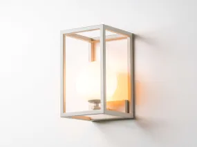 Sand lantern wall light