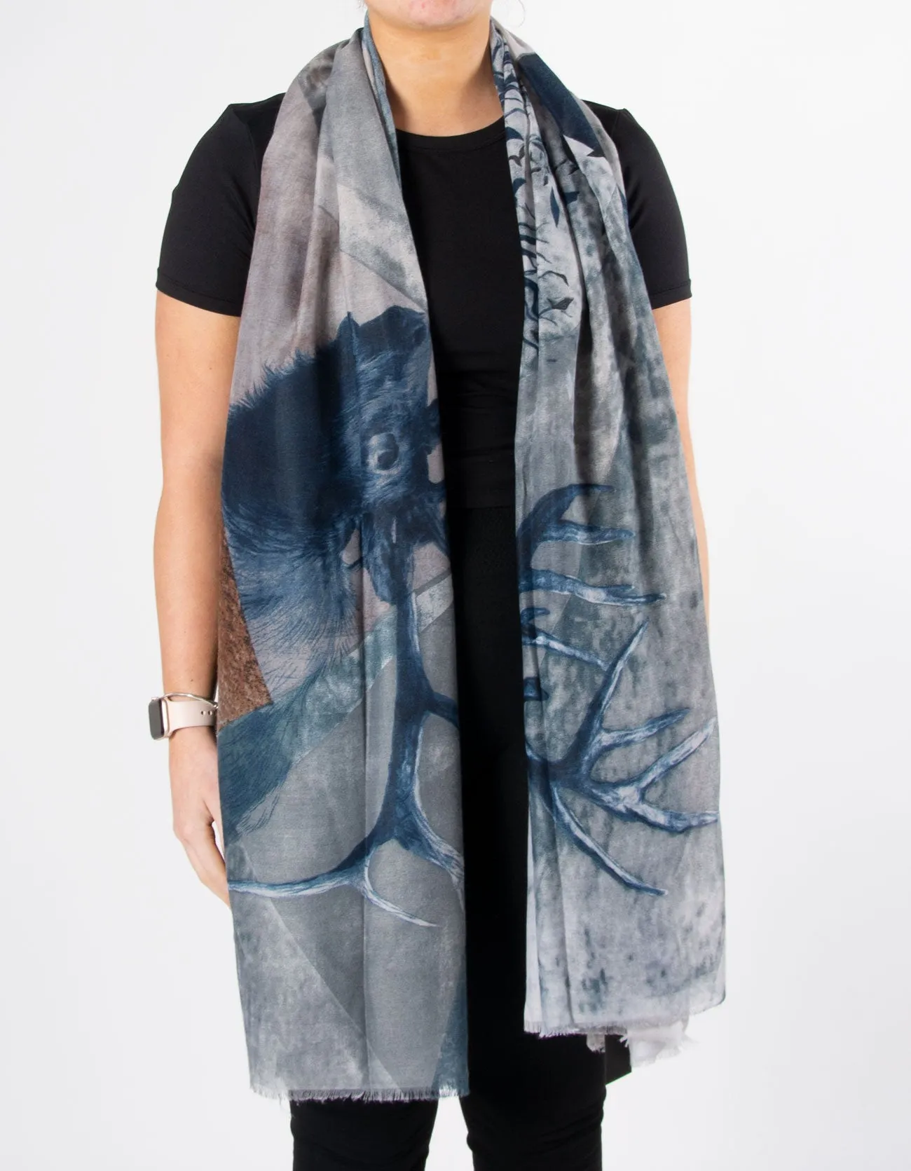 Scarf | Wild Stag | Blue