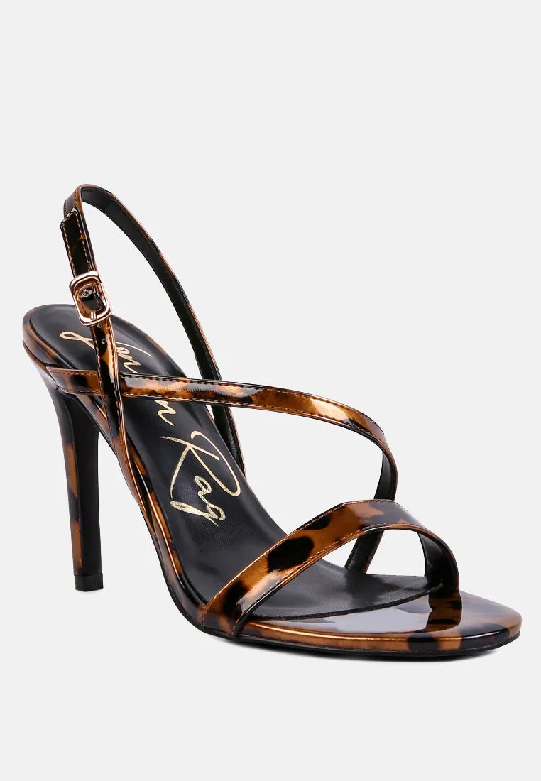 Skyfall Ankle Strap High Heel Sandals