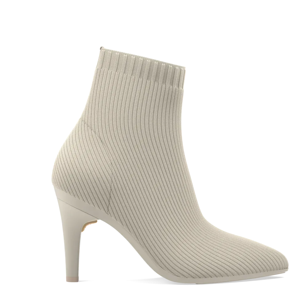 The Bootie Bone Knit   Stiletto Heel Kit 4 Bone