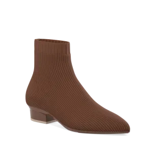 The Bootie Walnut Knit