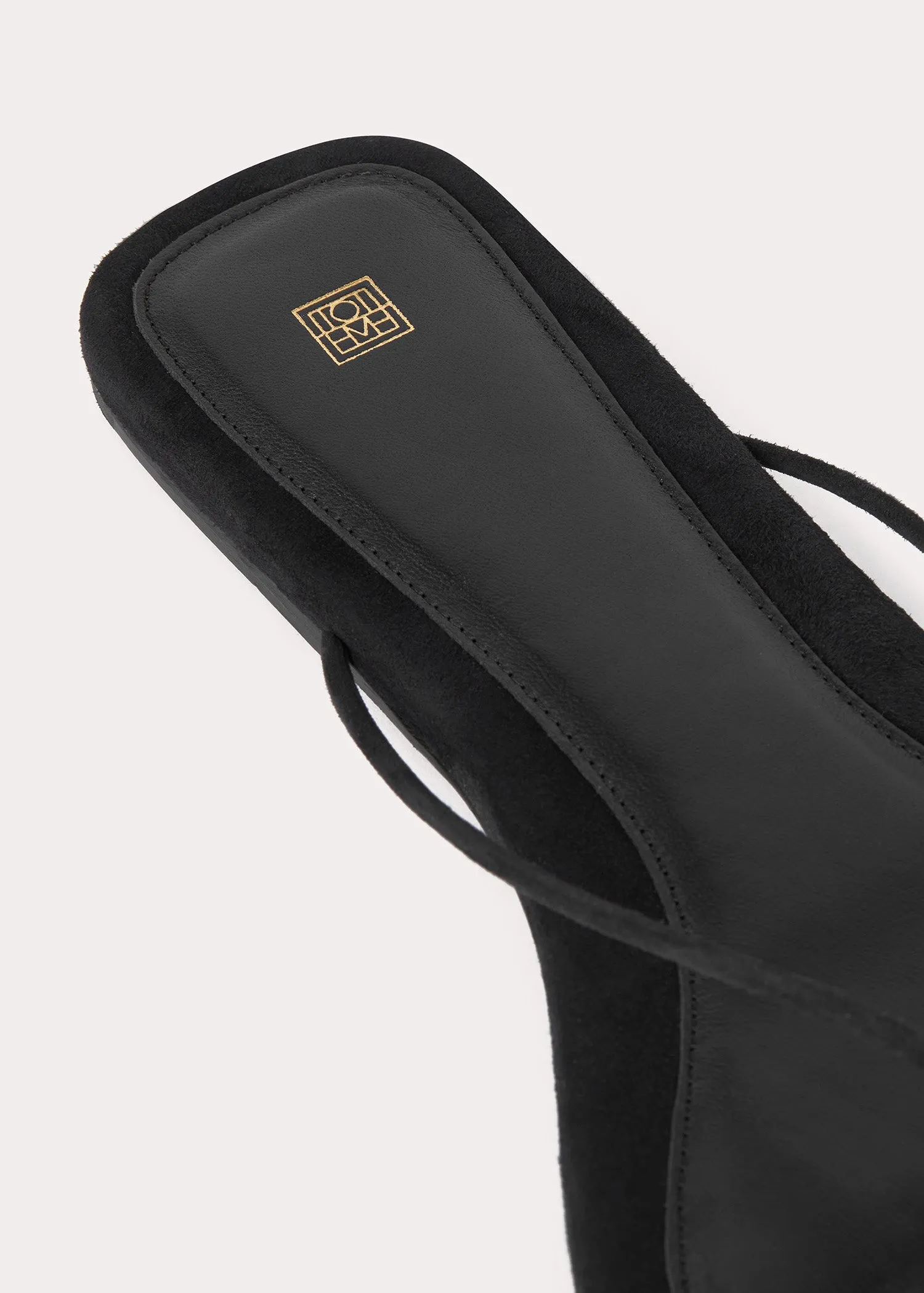 The Knot Flip-Flop Flat black